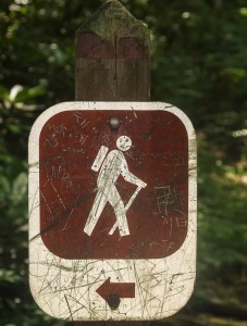 Hiker Sign